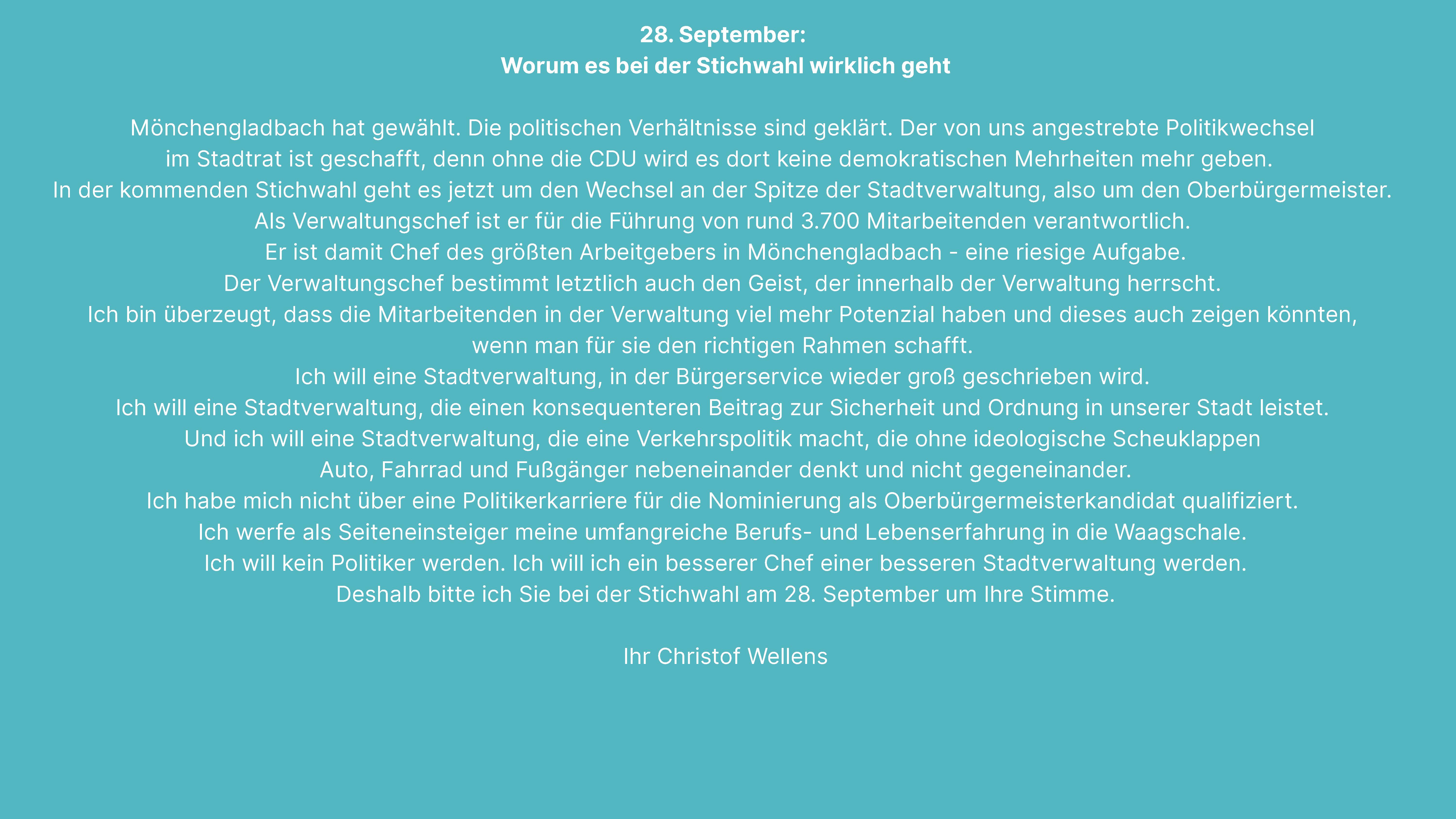 Stichwahl 28.09.2025
