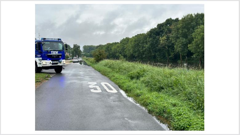 Dank an die Helfer Überschwemmung Mönchengladbach 