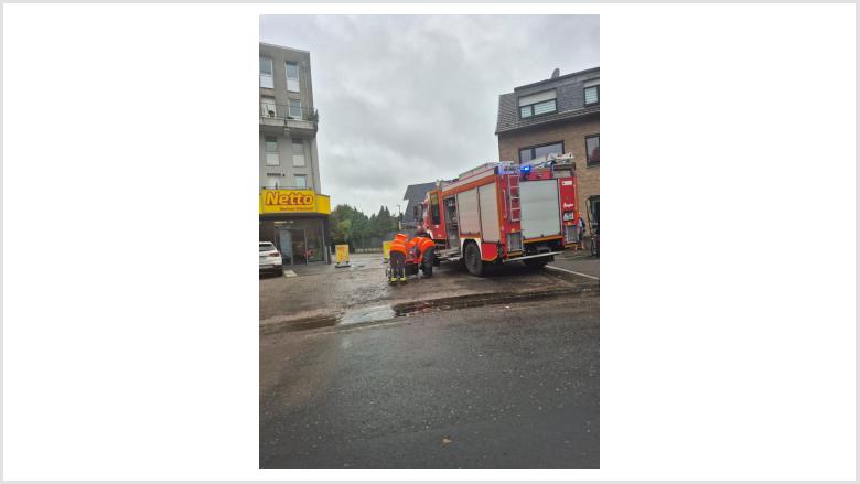 Dank an die Helfer Überschwemmung Mönchengladbach 