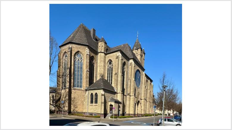 Besuch der Kirche in Hermges 